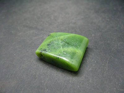 Nephrite Jade 1.2" Pendant From Canada (Metal Free) - 13.8 Grams