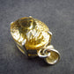 Stone of Success!! Genuine Intense Yellow Citrine Gem Sterling Silver Pendant From Brazil - 1.2" - 6.65 Grams