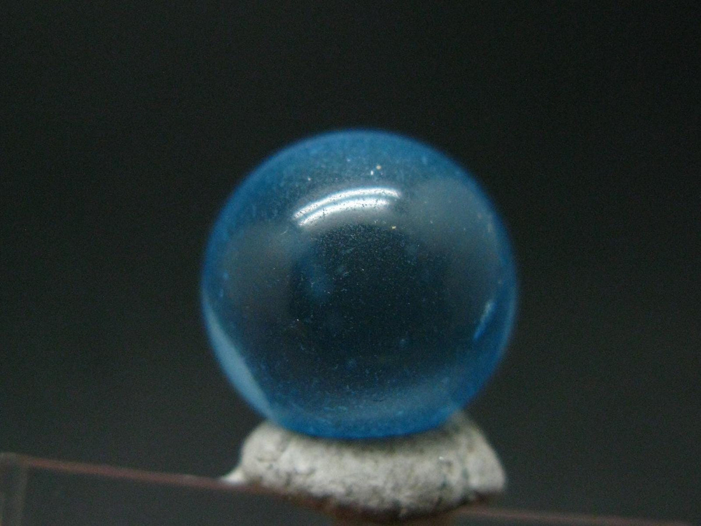 Blue Topaz Sphere Ball From Brazil - 1.2cm - 15.70 Carats