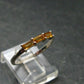 Citrine Sterling Silver Ring - Size 8 - 1.34 Grams