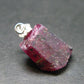 Ruby CrystalSilver Pendant from Winza Tanzania - 0.7" - 2.26 Grams