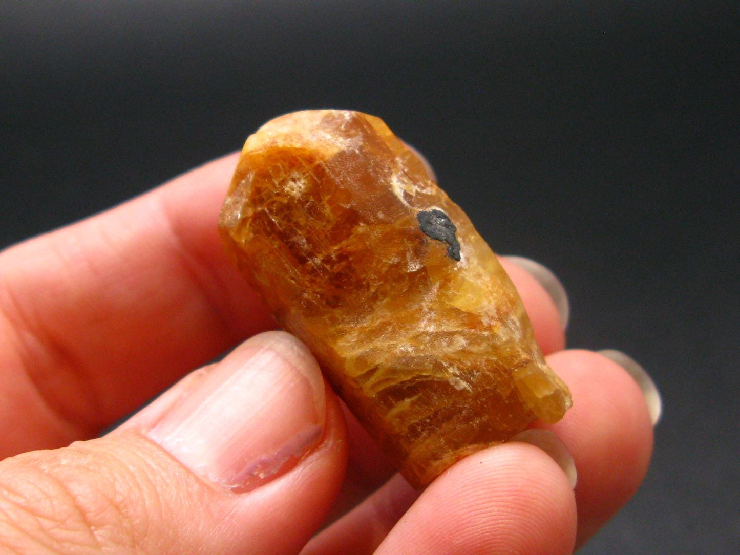 Gem Heliodor Golden Beryl Crystal from Madagascar - 13.41 Grams - 1.2"