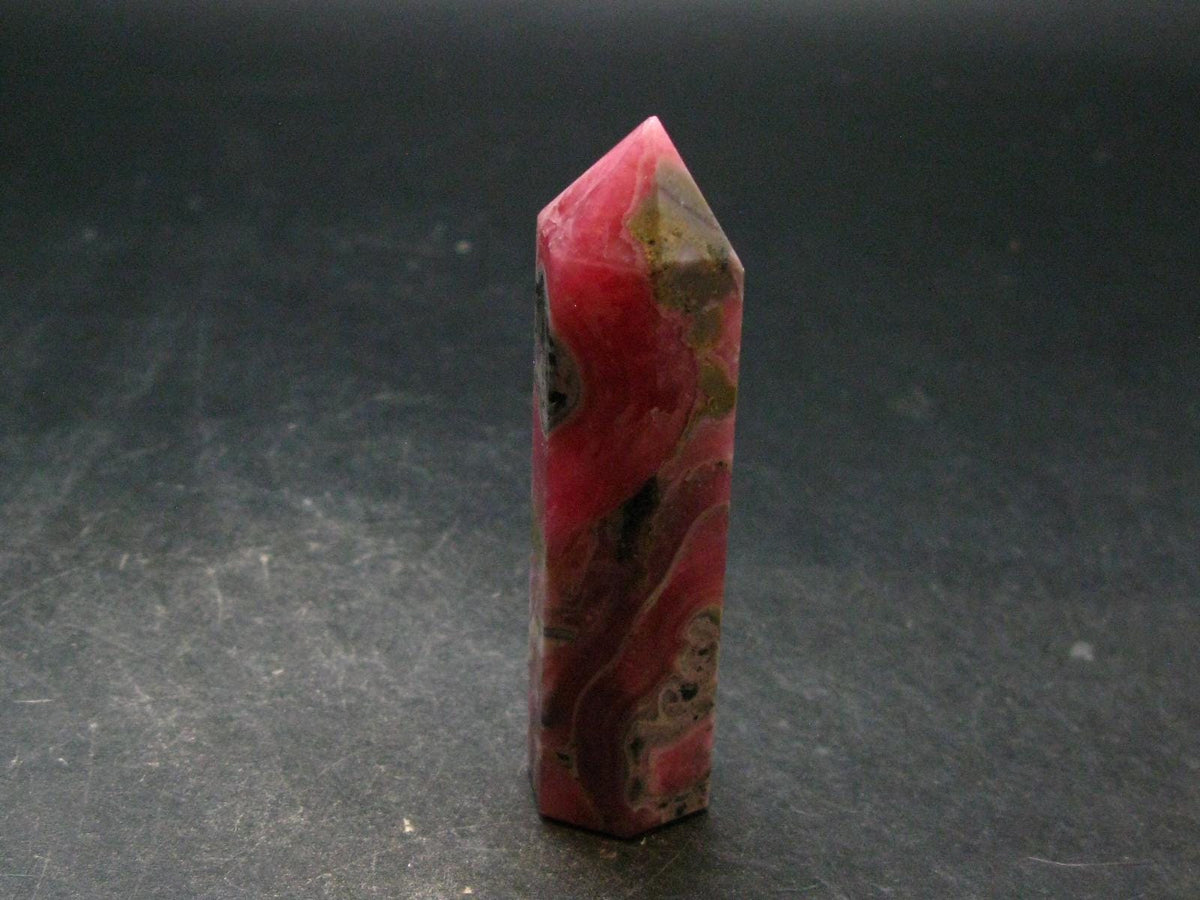 Beautiful Rhodochrosite Obelisk Pyramid from Argentina - 2.8"