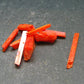 Lot of 10 Orange Crocoite Crystals From Australia - 5.51 Grams