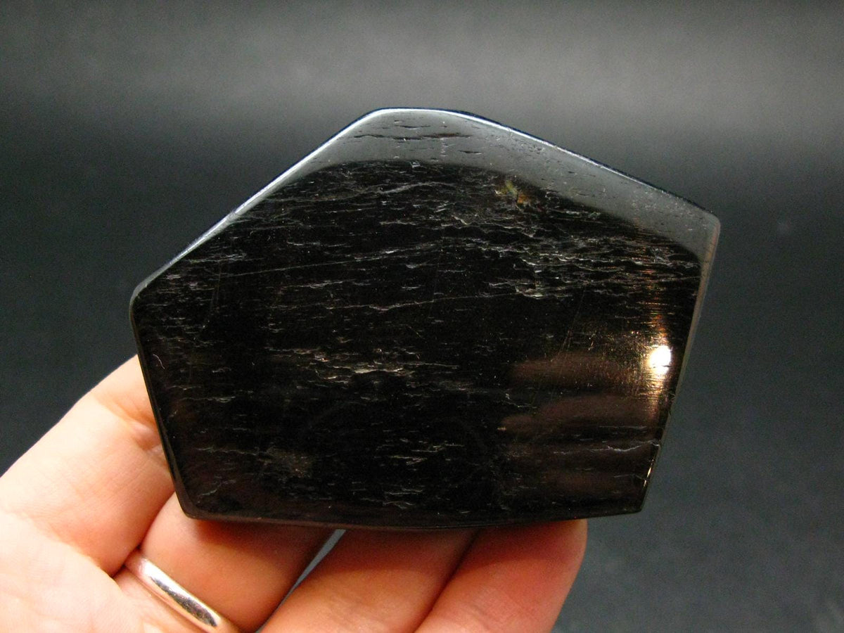 Tumbled Hypersthene Stone From Canada - 2.7"