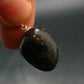 Very Rare Sterling Silver Nuumite Nuummite Pendant From Greenland - 1.0" - 5.0 Grams