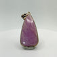 Natural Kunzite Pendant | Sterling Silver Jewelry | Light Purple Crystal | Heart Chakra Stone | Calming Gemstone