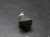 Magnetite Crystal Silver Pendant From Bolivia - 0.8" - 3.20 Grams