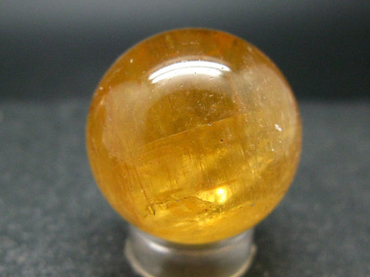 Imperial Topaz Sphere Ball From Brazil - 1.0" - 142.3 Carats
