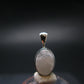 Raw Rare Natrolite Crystal Silver Pendant From Russia - 0.7" - 1.42 Grams
