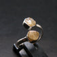 Rare Agni Gold Danburite Silver Ring From Tanzania - 1.86 Grams - size 5