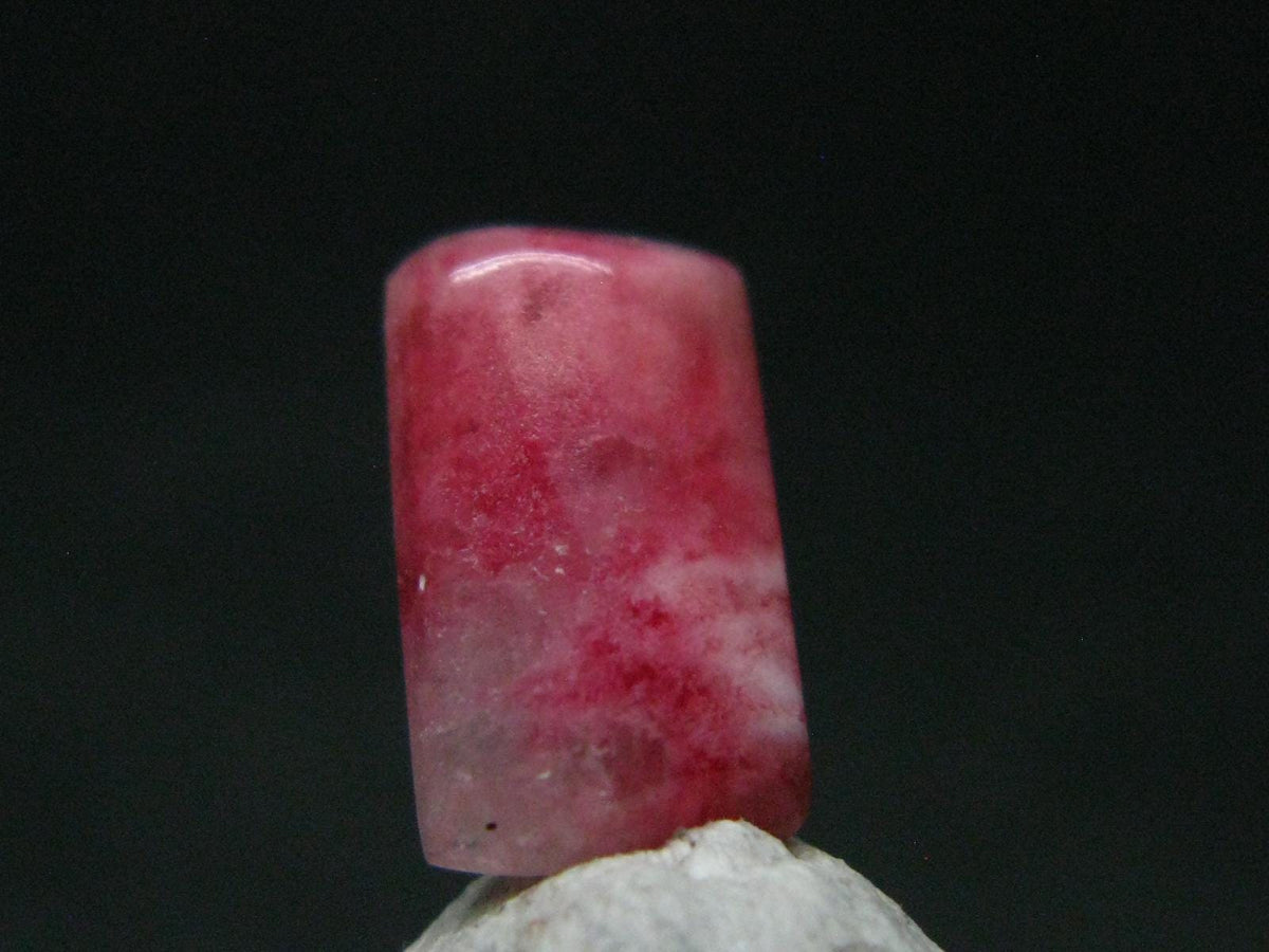 Rare Pink Tugtupite Gem Cabochon From Greenland - 2.14 Carats - 12x6mm