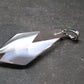 Symbol of Love and Beauty!! Natural Rose Quartz Pendant In 925 Silver From Brazil - 1.7" - 5.14 Grams