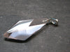 Symbol of Love and Beauty!! Natural Rose Quartz Pendant In 925 Silver From Brazil - 1.7" - 5.14 Grams