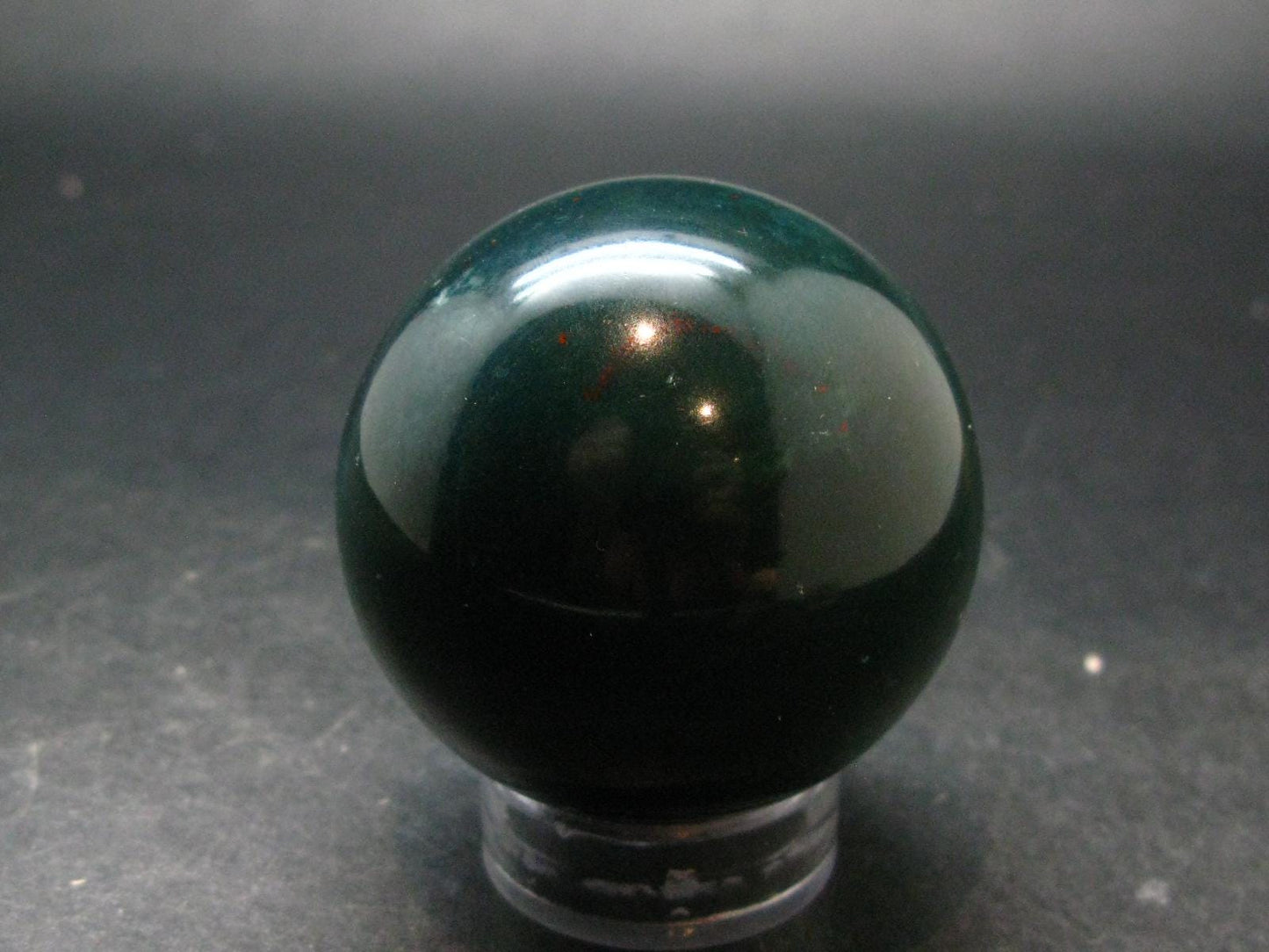 Bloodstone Sphere From India - 2.1" - 204.0 Grams