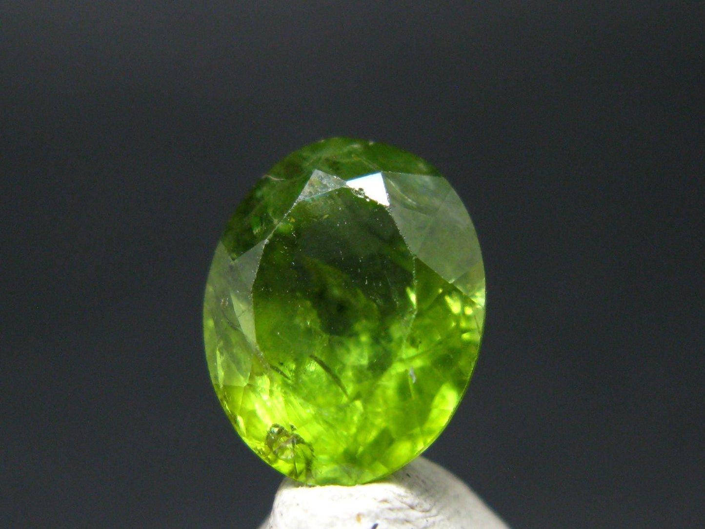 Gem Peridot Olivine Cut Stone from Pakistan - 3.50 Carats