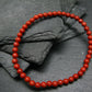 Red Jasper Genuine Bracelet ~ 7 Inches ~ 4mm Round Beads