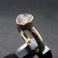 Gray Herderite Silver Ring from Africa - Size 6 - 1.94 Grams