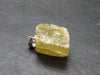 Barite Crystal Silver Pendant From USA - 0.8" - 5.7 Grams