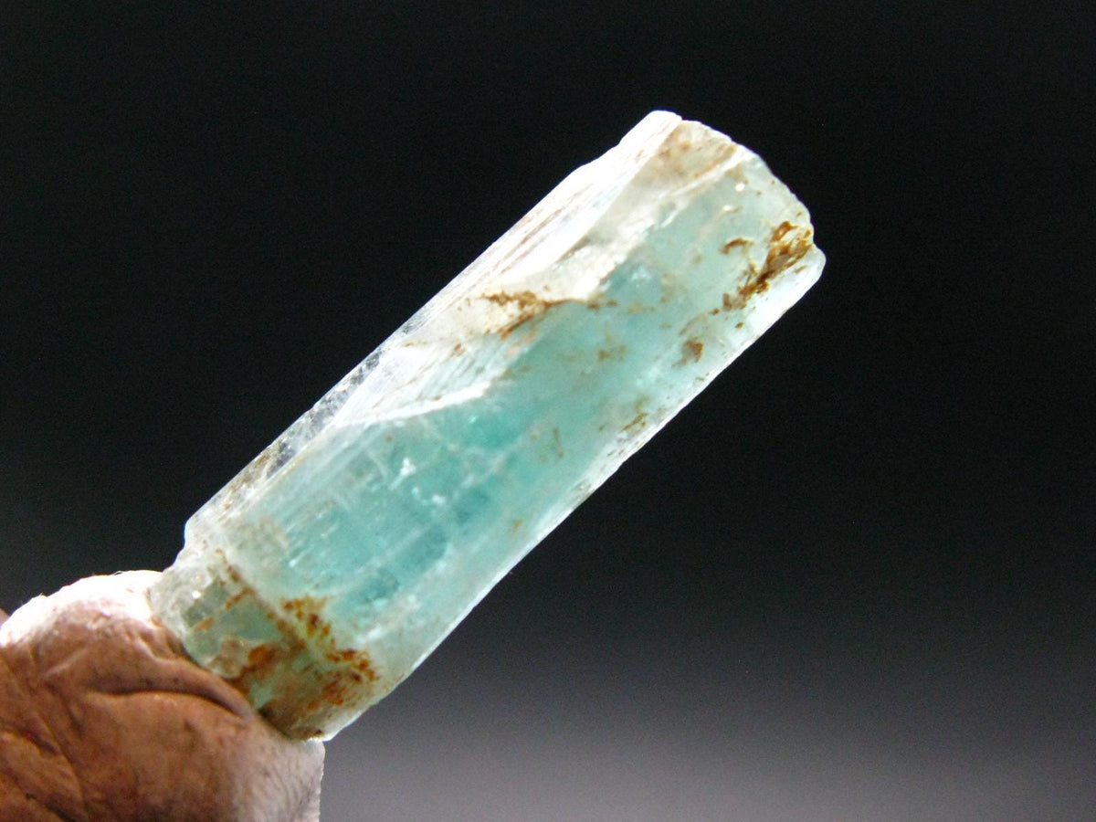 Emerald Vanadium Beryl Crystal From Nigeria - 1.0" - 18.40 Carats