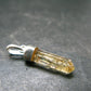 Imperial Topaz Crystal Pendant From Brazil - 0.9" - 0.97 Grams
