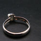 Green Herderite Silver Ring From Brazil - 1.68 Grams - Size 7