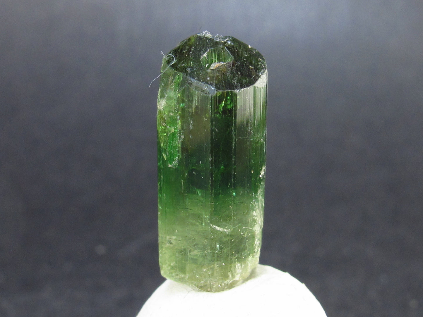 Green Tourmaline Crystal From Brazil - 0.8" - 17.6 Carats