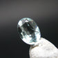 Gem Blue Amblygonite Cut Stone From Brazil - 0.60 Carats