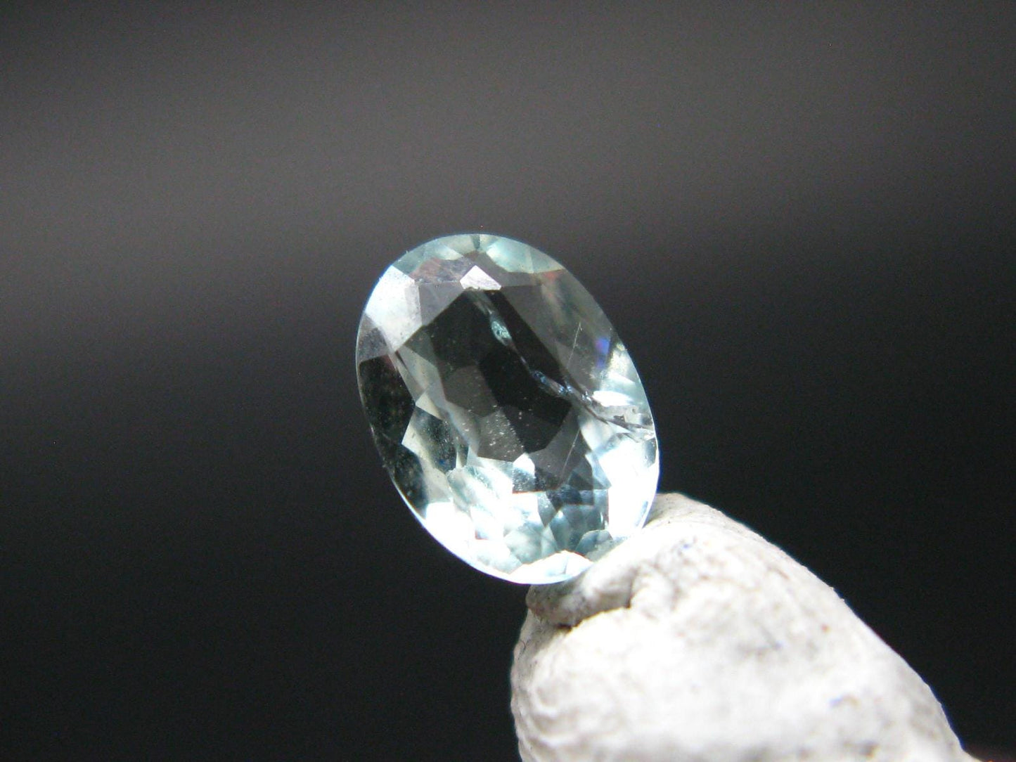 Gem Blue Amblygonite Cut Stone From Brazil - 0.60 Carats