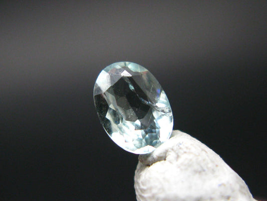 Gem Blue Amblygonite Cut Stone From Brazil - 0.60 Carats