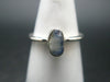 Benitoite Silver Ring From California - Size 6 - 1.86 Grams