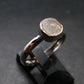 Phenakite Phenacite Crystal Silver Ring From Russia - Size 8 - 1.84 Grams