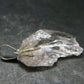 Goshenite Beryl Crystal 925 Silver Pendant From Brazil - 1.3" - 2.90 Grams