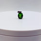 Green Helenite Oval Pendant – Sterling Silver Faceted Gemstone Necklace Pendant