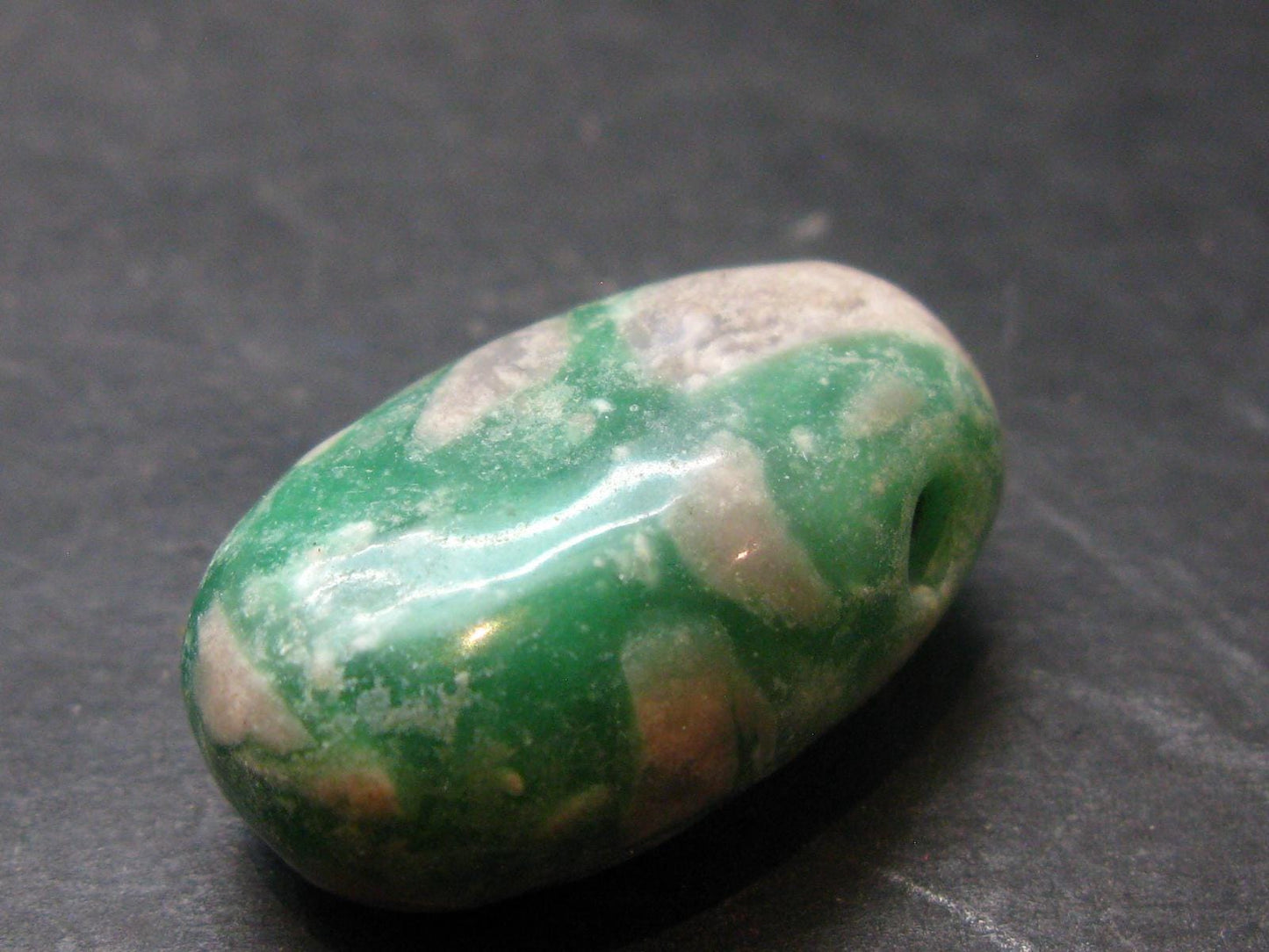 Rare Variscite Metal Free Pendant From Utah - 1.1"