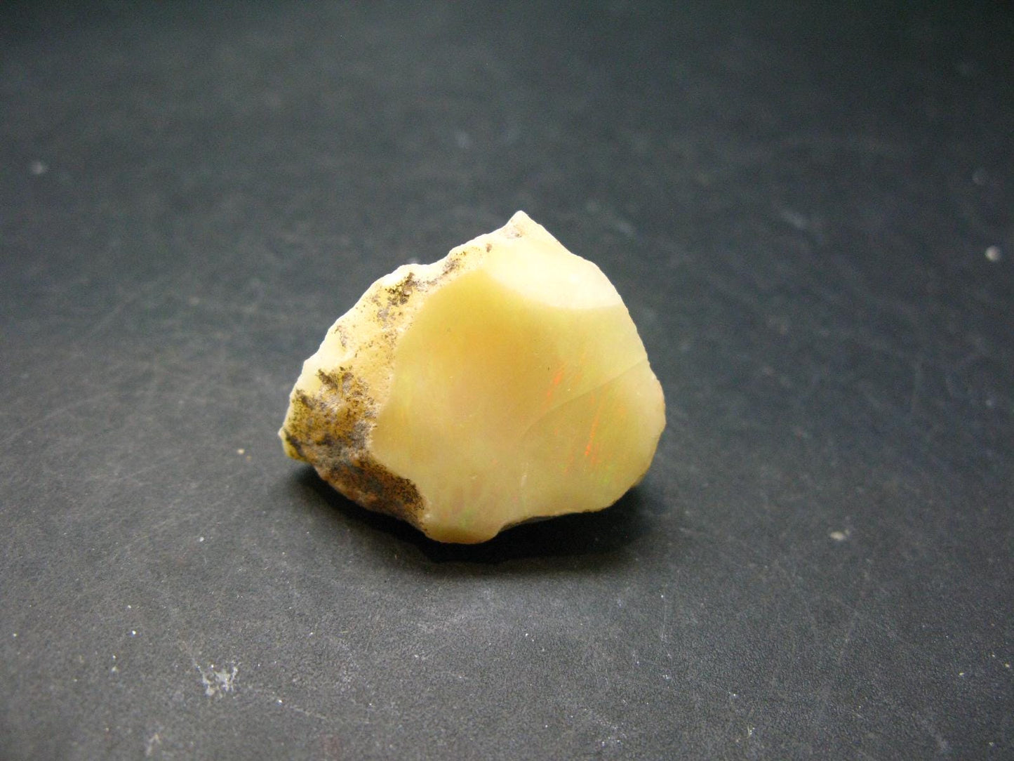 Natural Unpolished Raw Opal With Play of Color from Ethiopia - 1.2" - 9.16 Grams