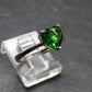 Helenite Gaia Stone Gem Sterling Silver Ring From Washington - Size 6 - 0.88 Carats