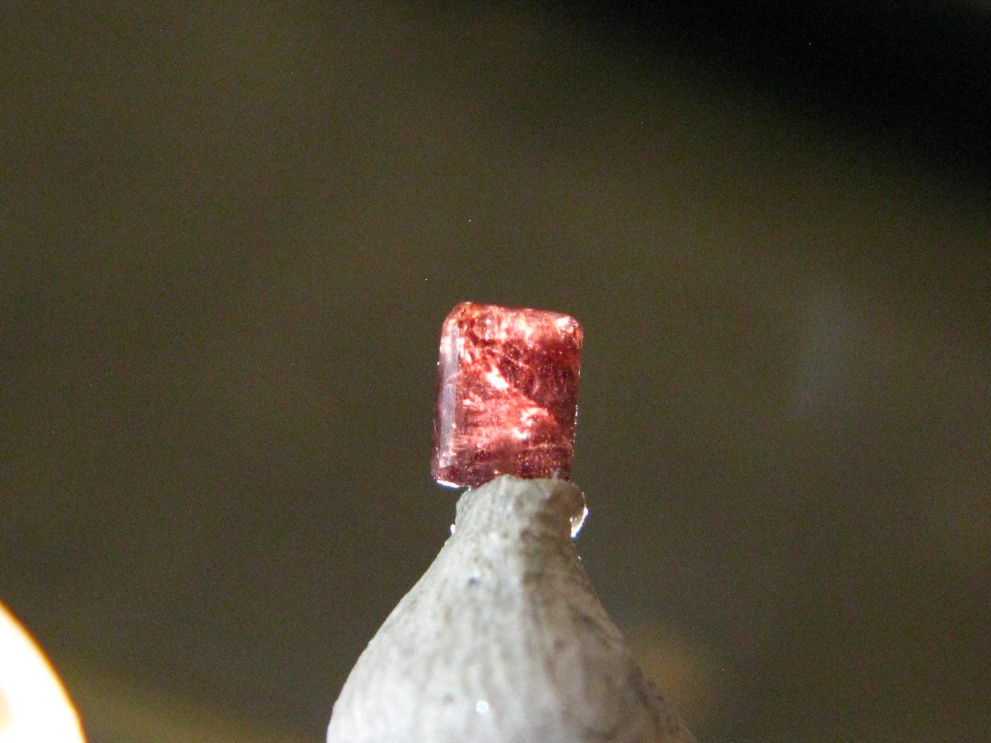 Rare Gem Painite Cut Stone From Mogok - 0.27 Carats