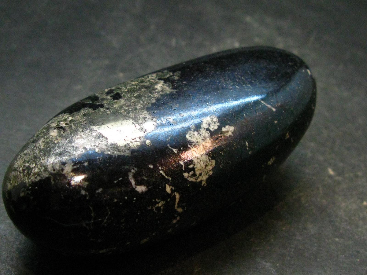 Covelite Covellite Tumbled Stone From Peru - 2.7" - 111.03 Grams