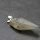 Gem Blue Sapphire Corundum Crystal Silver Pendant From Sri Lanka - 2.6 Grams