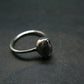 Meteorite Campo Del Cielo Argentina Sterling Silver Ring - 1.62 Grams - Size 4