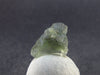 Moldavite Tektite Raw Piece from Czech Republic - 0.6" - 2.5 Carats - 0.50 Grams