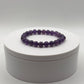 Classic Amethyst Stretch Bracelet – Calming & Spiritual Clarity - 15.69 Grams