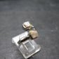 Phenakite Phenacite Crystal Silver Ring From Russia - Size 7 - 2.25 Grams
