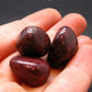 Lot Of 3 Red Cinnabar Tumbled Pieces From Spain - 21.0 Grams