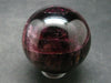 Red Tourmaline Rubellite Sphere Ball From Russia - 1.6" - 94.29 Grams
