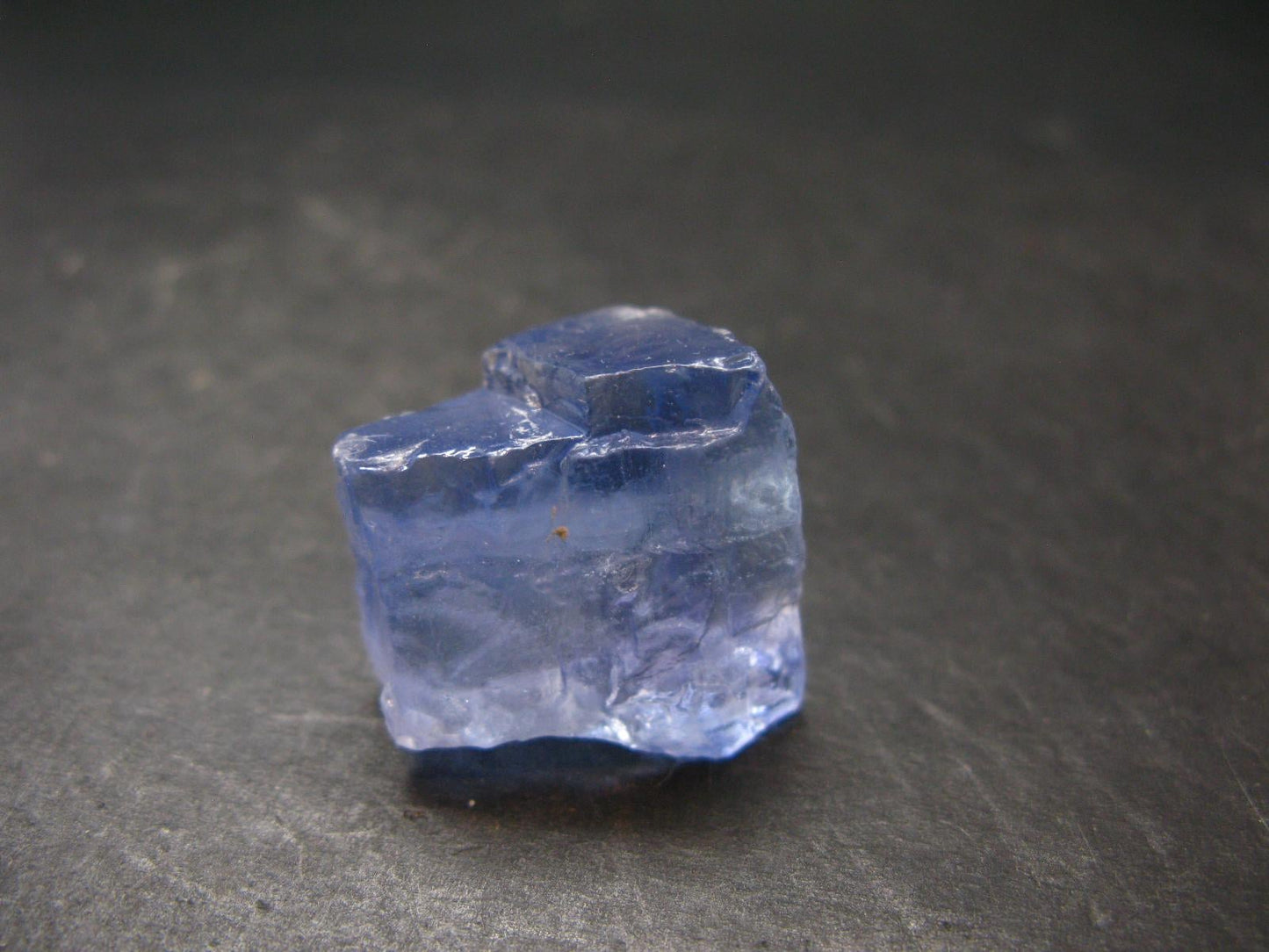 Blue Halite Crystal From USA - 0.8" - 10.67 Grams