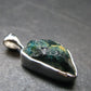 Blue Lazulite Silver Pendant From Pakistan - 0.8" - 2.0 Grams
