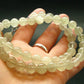 Gem Libyan Desert Glass Tektite Necklace 10 mm Beads from Libya - 19" - 49.0 Grams
