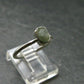 Gem Green Kornerupine Silver Ring From Tanzania - 1.92 Grams - size 6